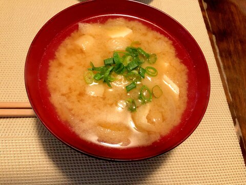 油揚げのお味噌汁